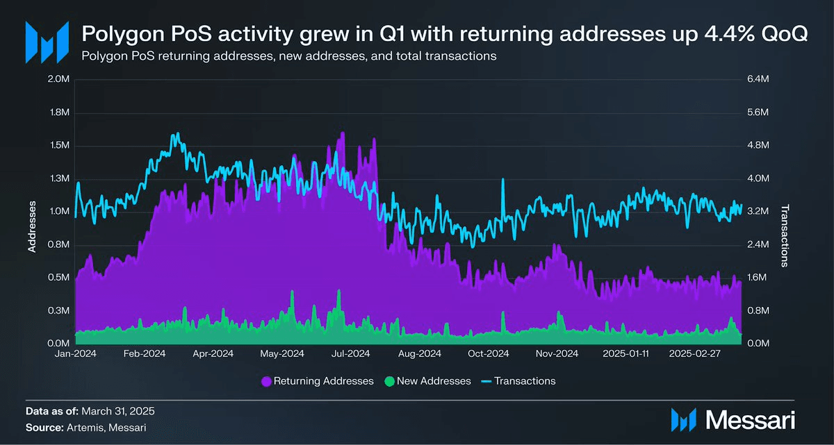 Polygon Q1: Stablecoin Activity Surges with 23% Supply Growth