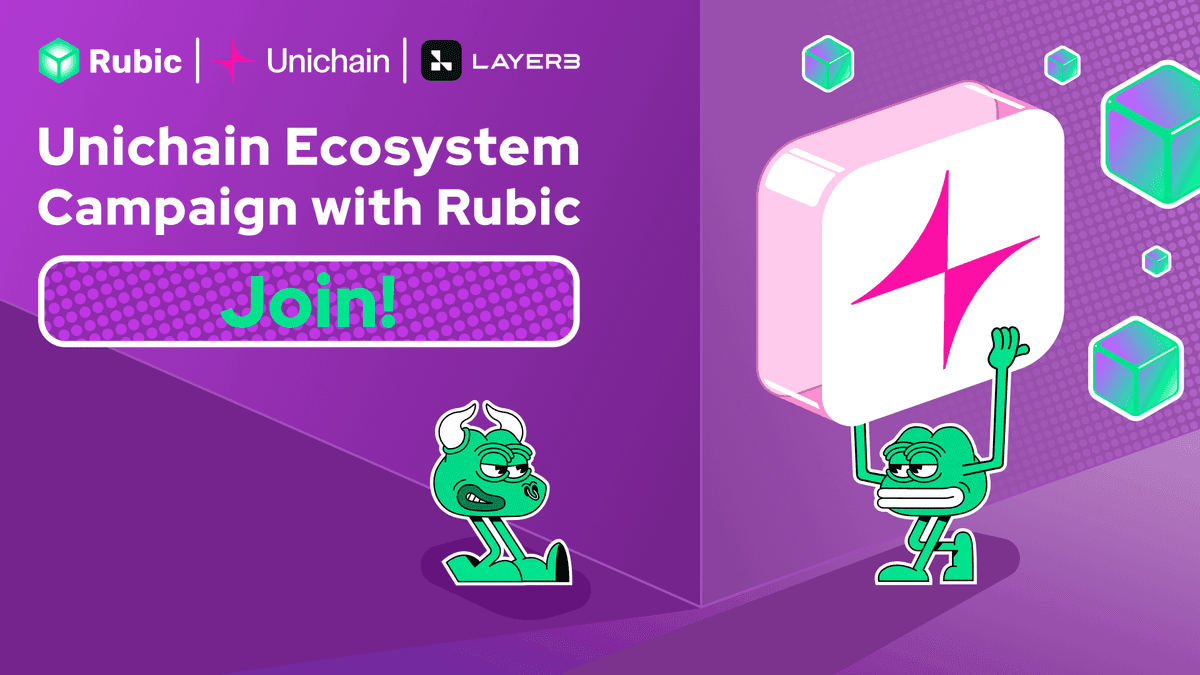 Rubic Joins UniChain Ecosystem Campaign with 16 Major Partners