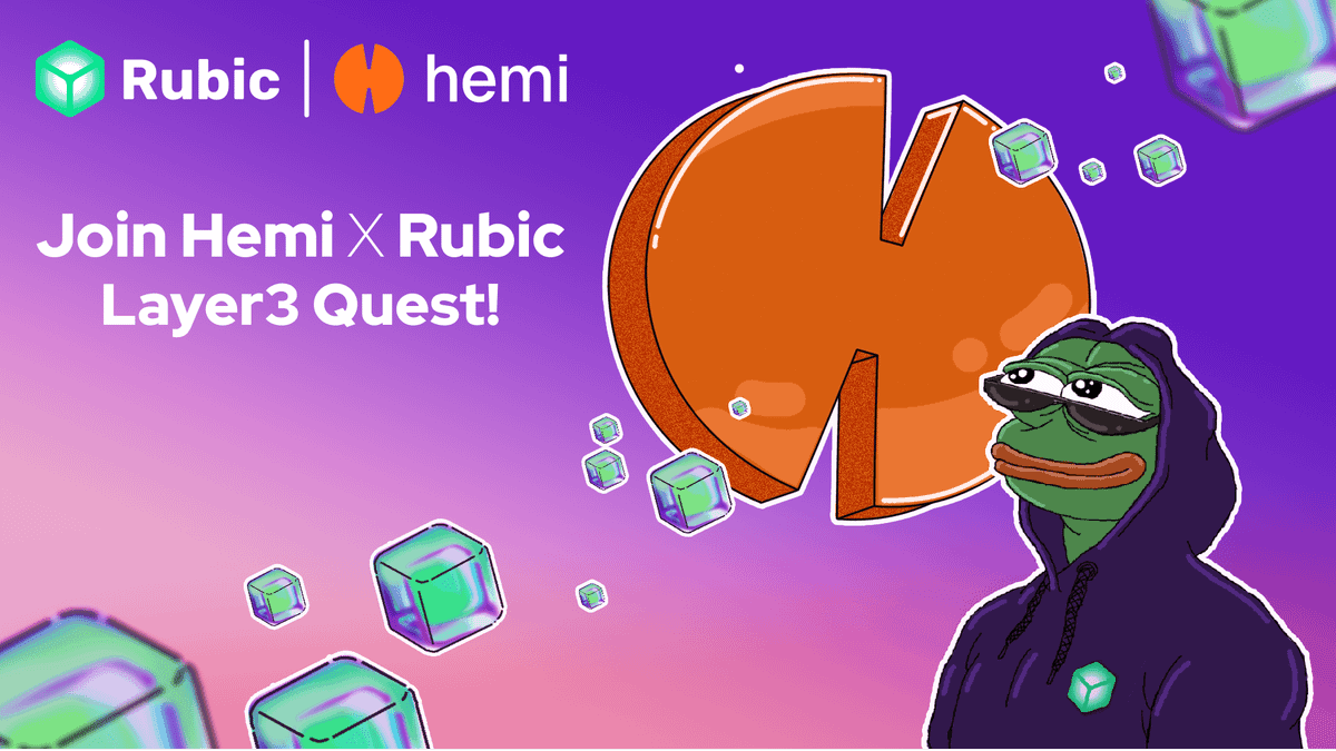 Rubic Partners with Layer3 for Hemi Network Quest