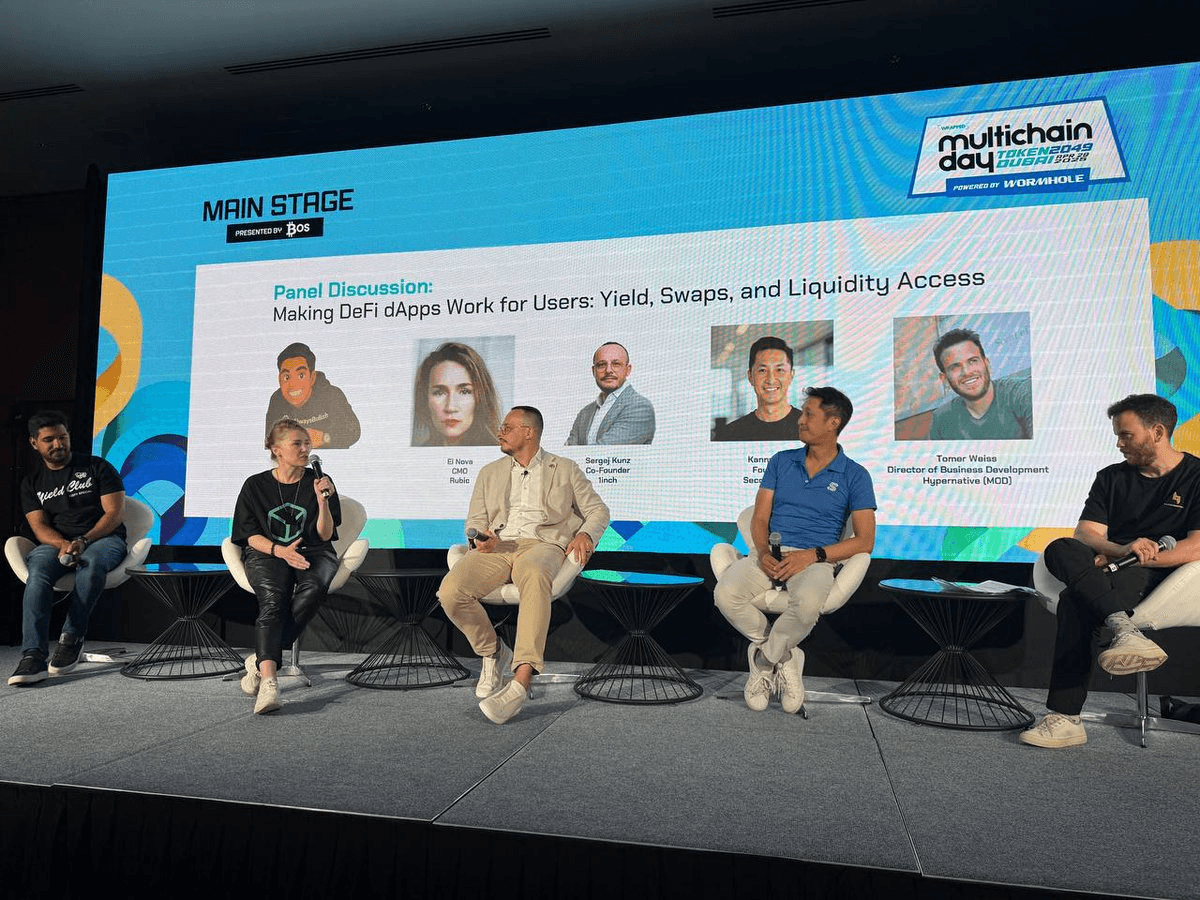 Rubic CMO Joins DeFi Panel at Multichain Day