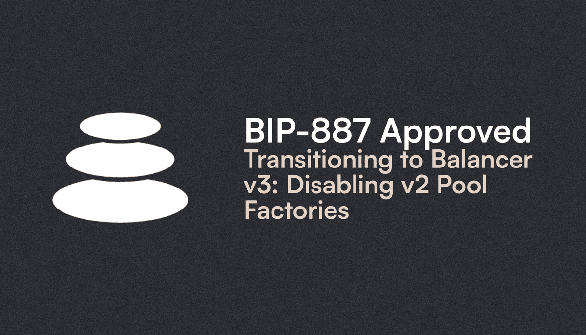 馃敀 Balancer Shuts Down v2