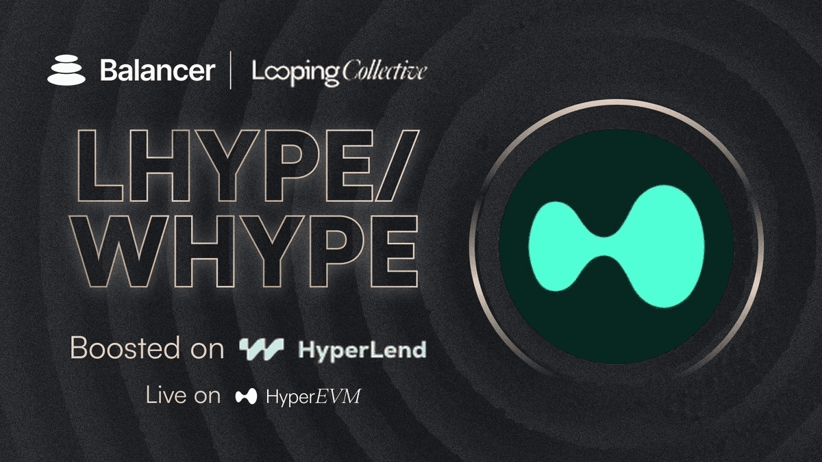 LHYPE/WHYPE Pool Launch on HyperEVM