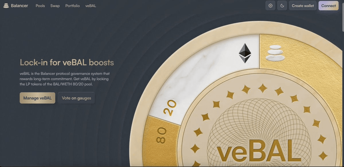 Balancer Launches New veBAL Interface with Enhanced UX