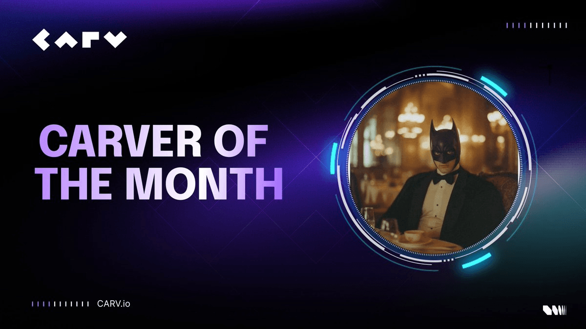 CARV Community Spotlight: August CARVer of the Month