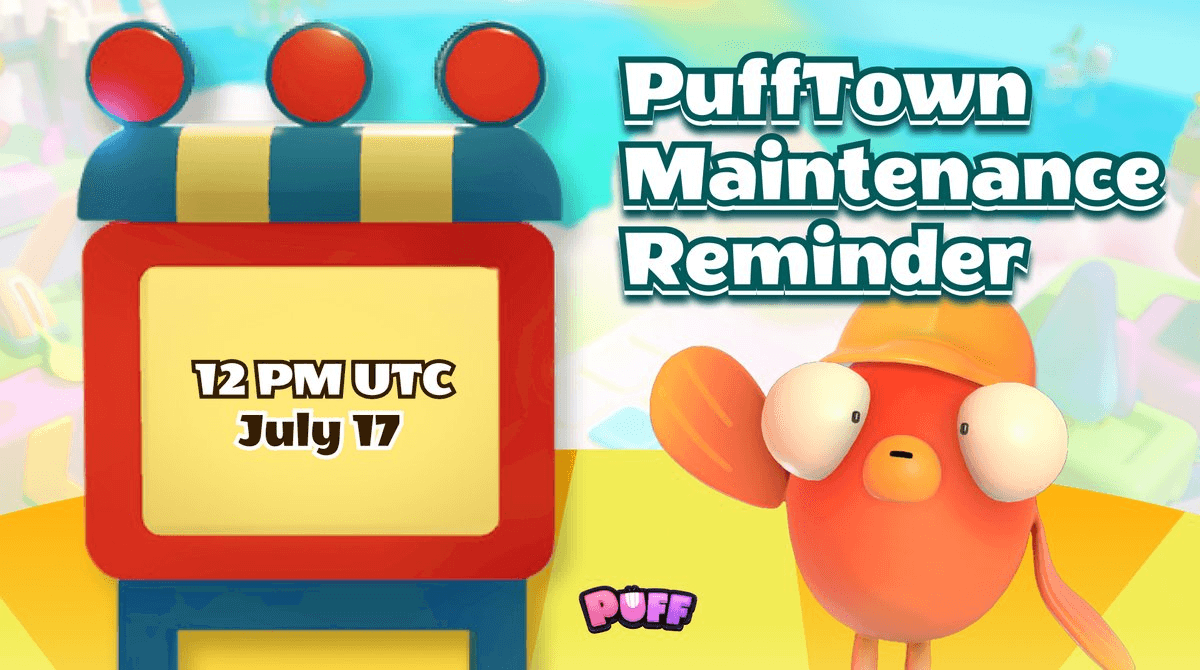 PuffTown Undergoes Server Maintenance, Asset Withdrawal Form Available