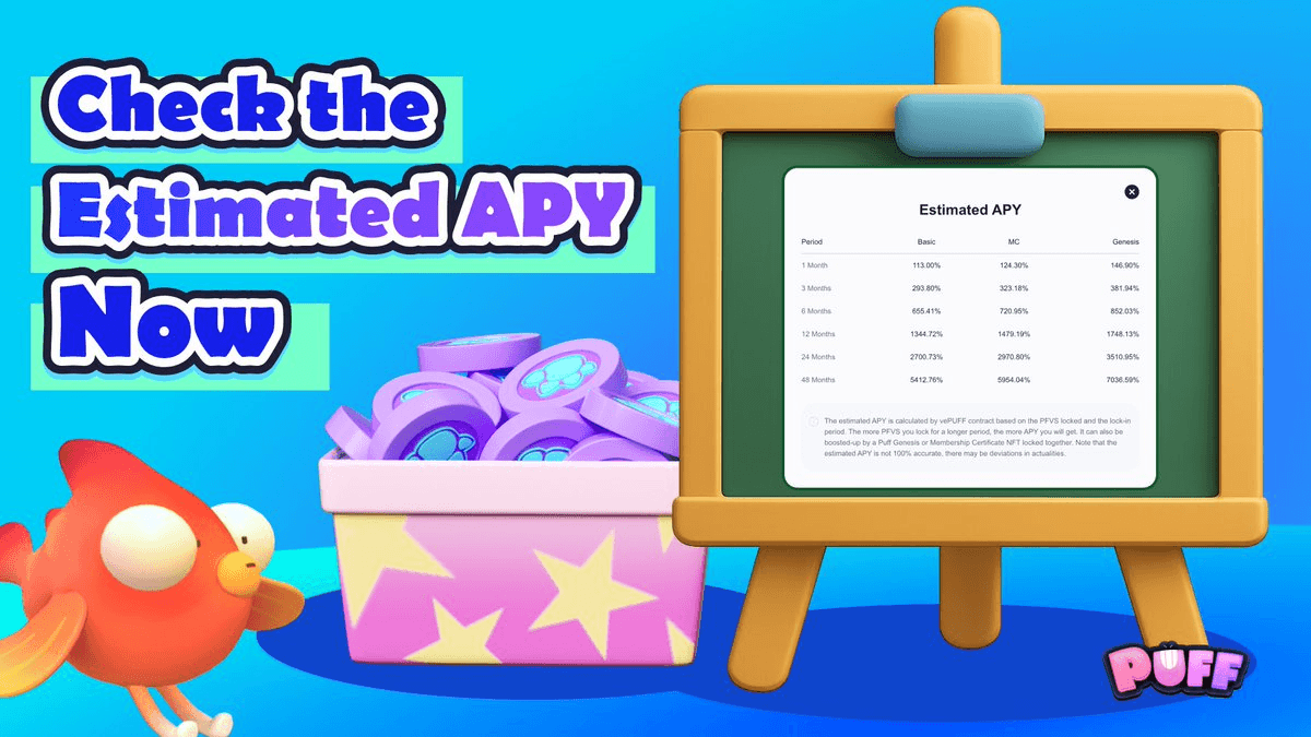 Puffverse Launches Lock-to-Earn Program with Up to 3,655% APY
