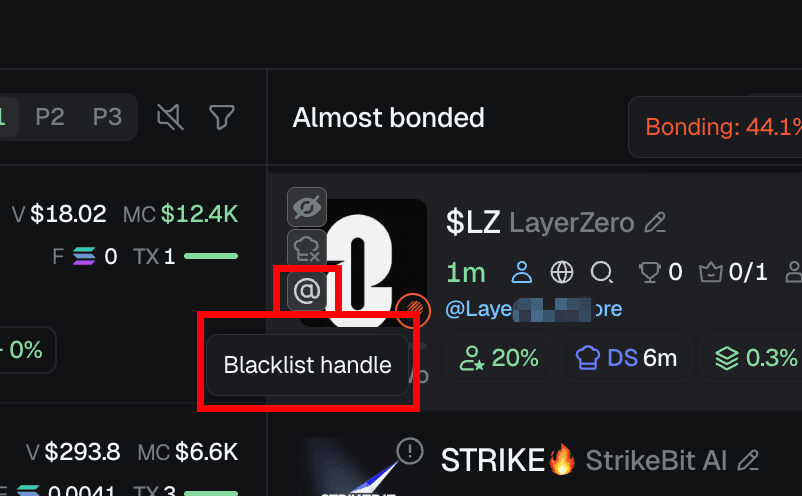 🌈 GMGN Adds Twitter Blacklist Feature and Pump Token Go-Live Alerts