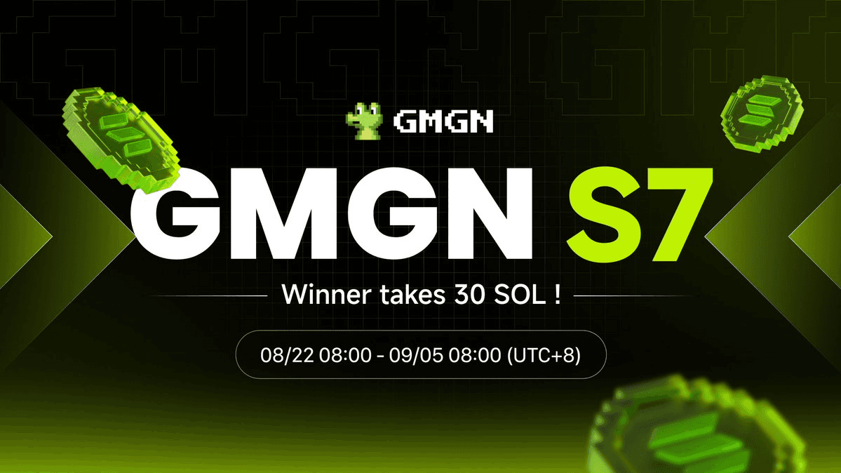 GMGN S7 2nd Individual Rank Contest Announcement