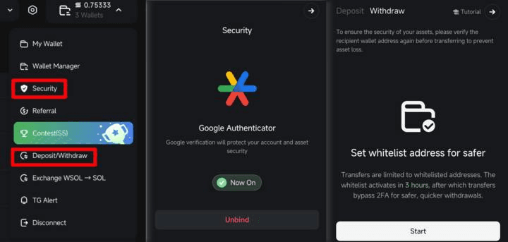 GMGN Platform Updates: Enhanced Security and Withdrawal Features