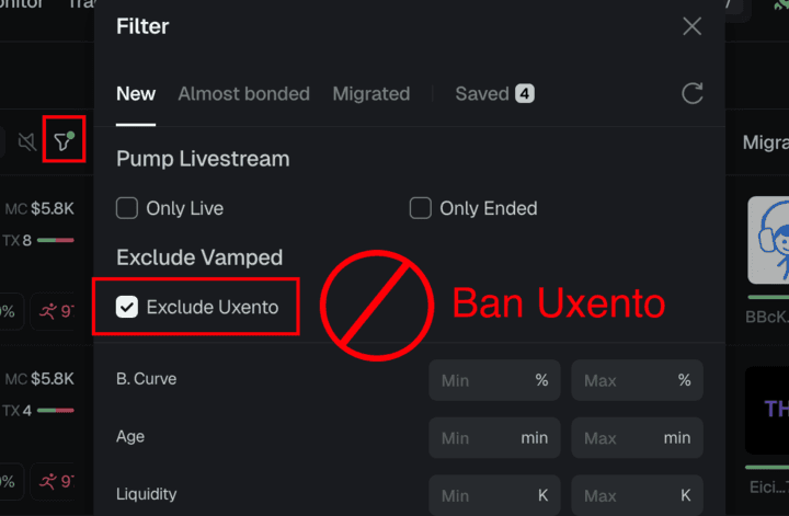GMGN Expands Uxento Filter to BSC and Solana Token Pages