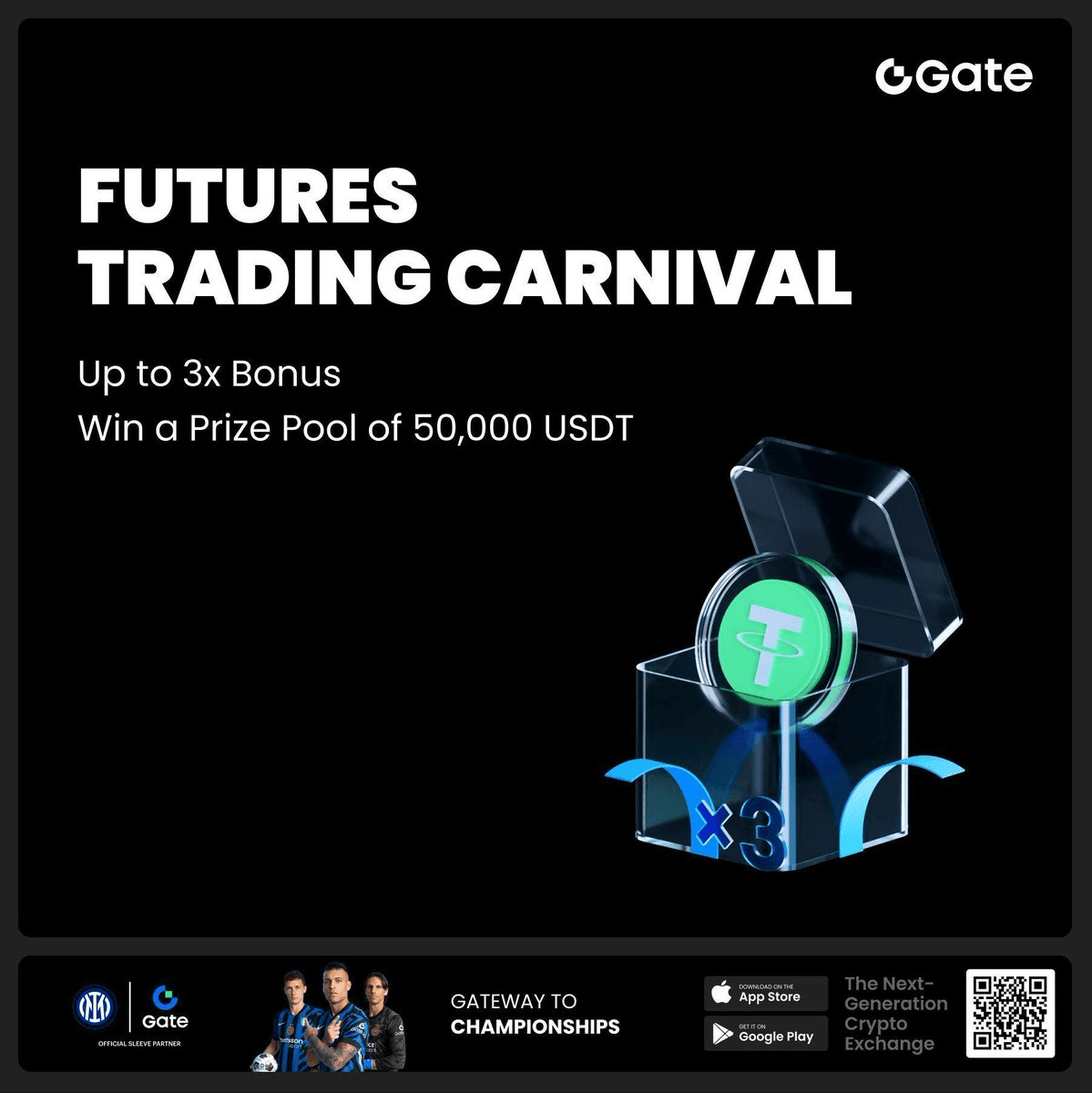 Gate.com Launches Season 3 Check-In Challenge with $20,000 USDT Prize Pool