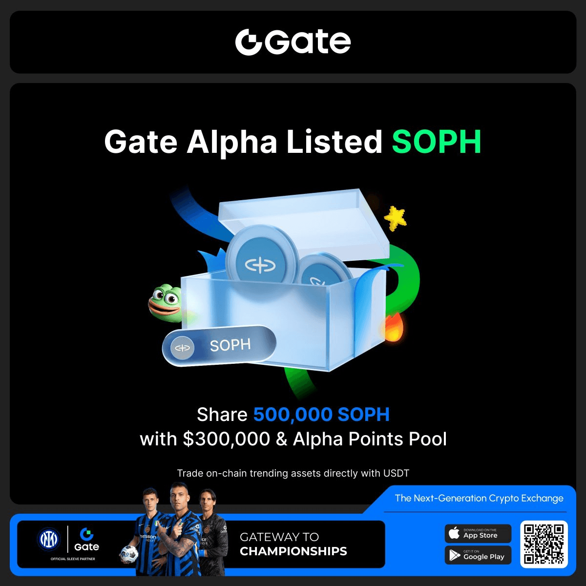 Gate Alpha Launches SOPH Token Airdrop and Trading Campaign
