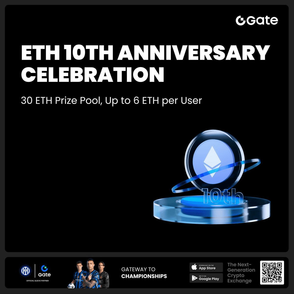 Ethereum's 10th Anniversary Celebrations and Giveaways