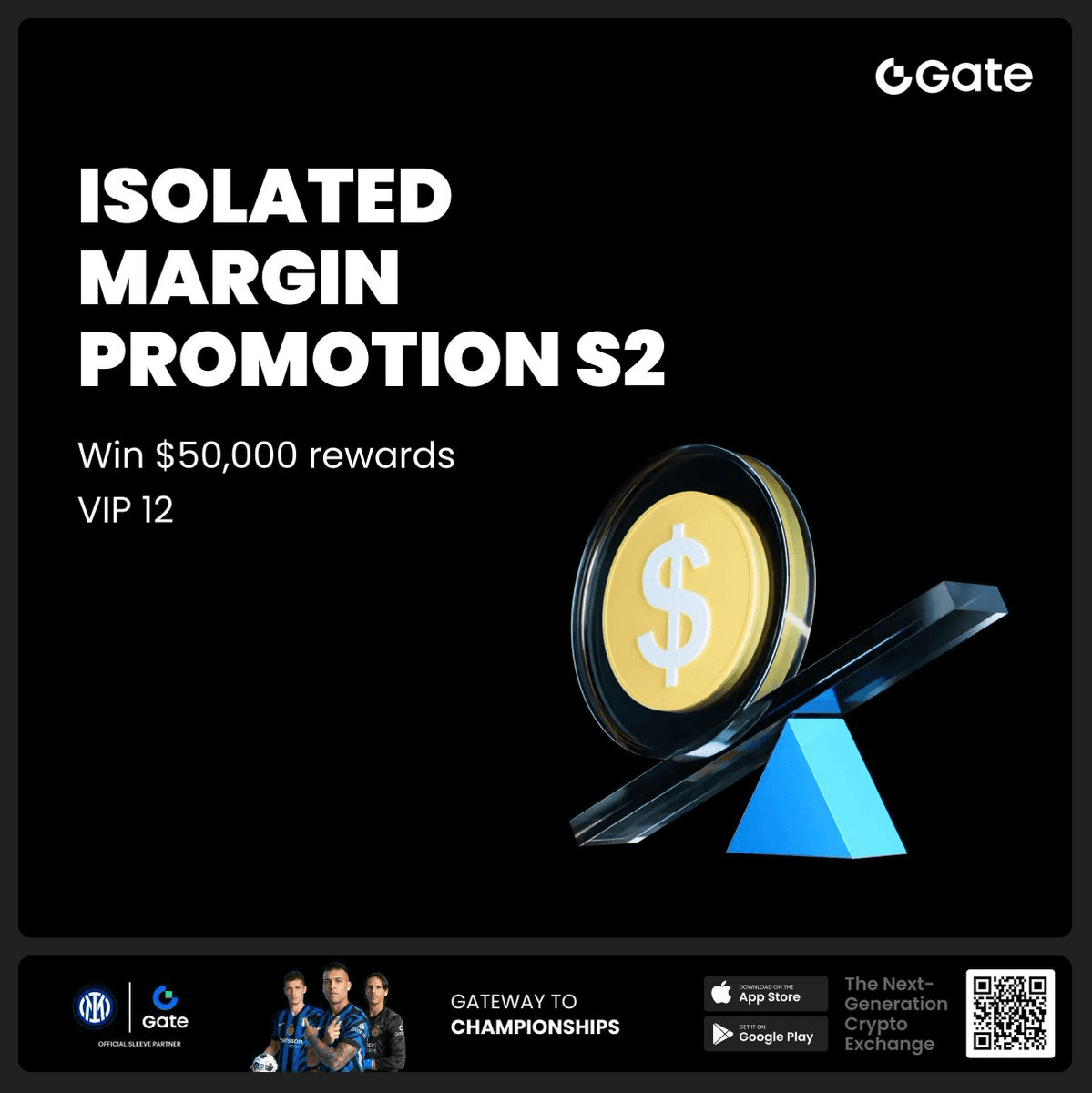 Gate.com Launches Isolated Margin Trading Challenge with VIP Upgrades
