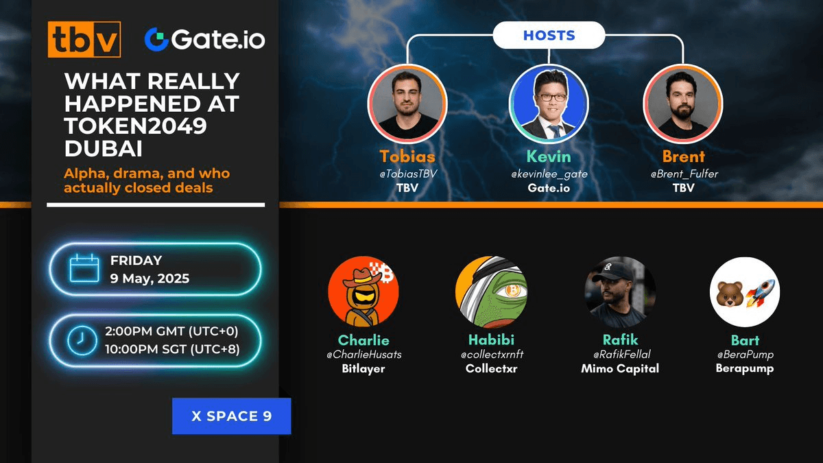 Token2049 Dubai Backstage Insights Twitter Space