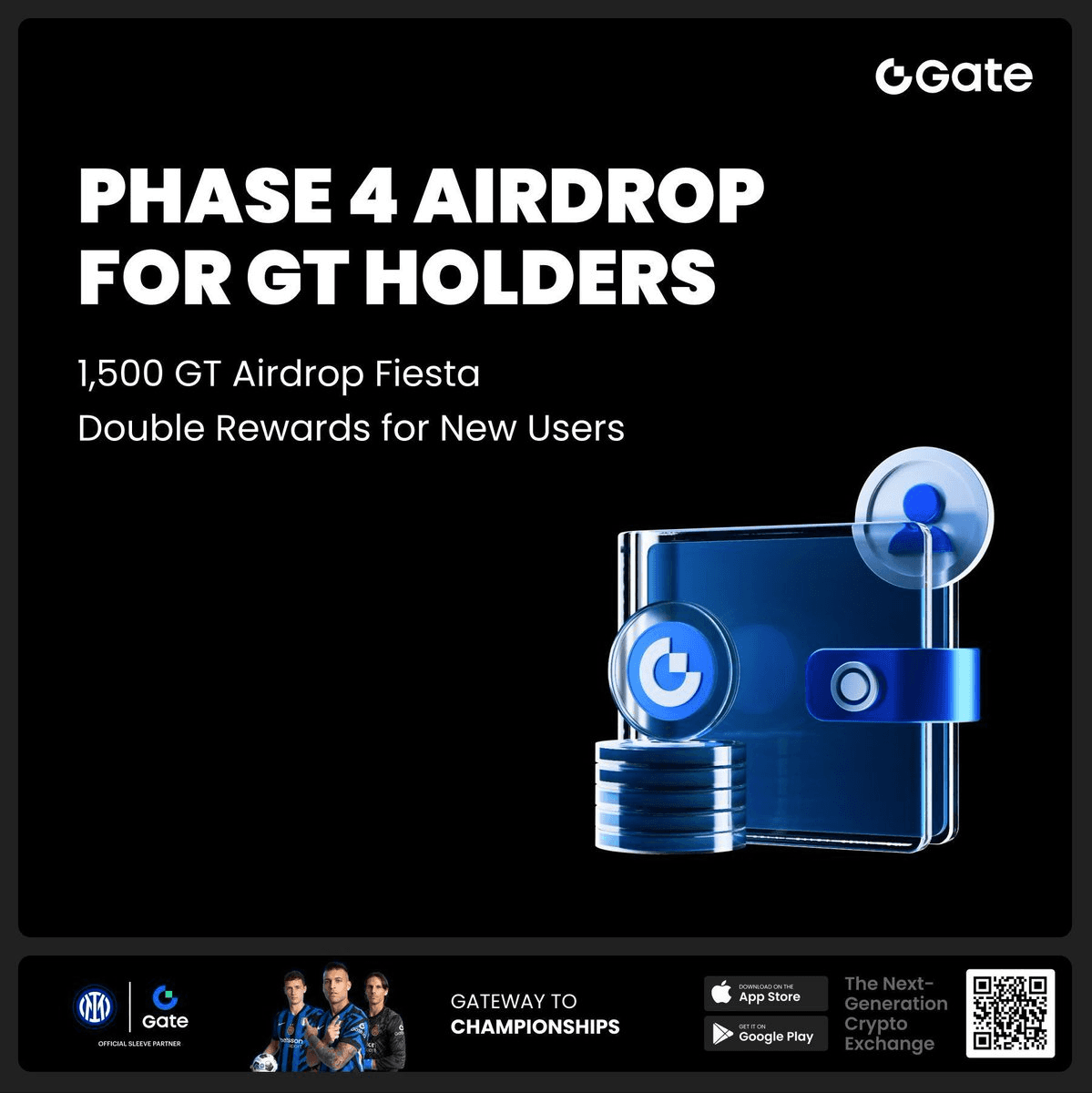 Gate.com Launches Season 4 GT Token Airdrop