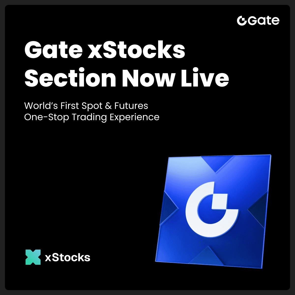 Gate Launches Tokenized Stock Trading with Futures Market