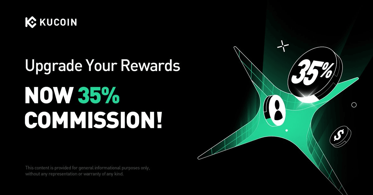 KuCoin Upgrades Referral Program with Higher Commission Rates