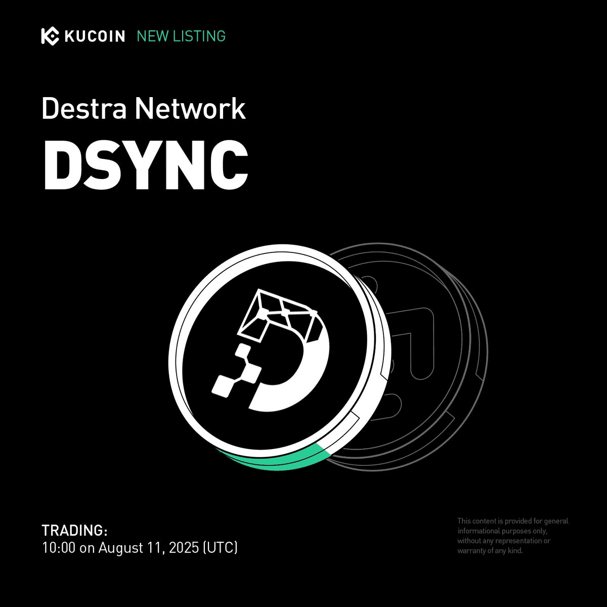 Destra Network Token DSYNC to Launch on KuCoin