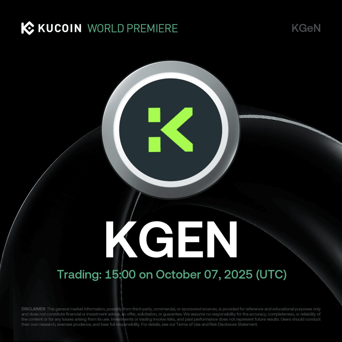 🚀 KGEN Token Launches on KuCoin Exchange