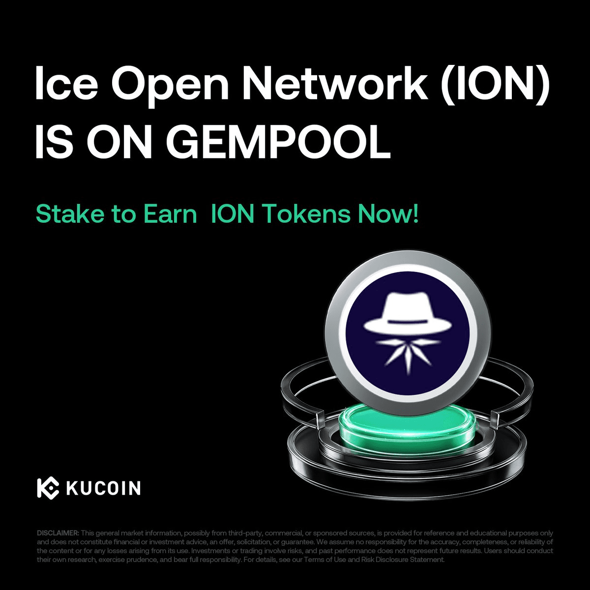 Ice Open Network Launches on KuCoin with GemPool Staking