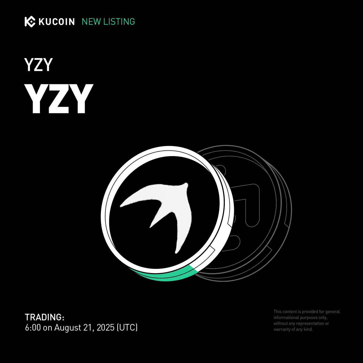 Kanye West's YZY Token Lists on KuCoin