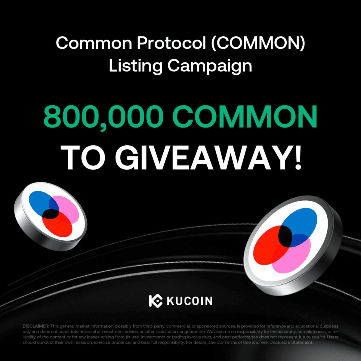 COMMON Token Launches on KuCoin with 800,000 Token Giveaway Campaign