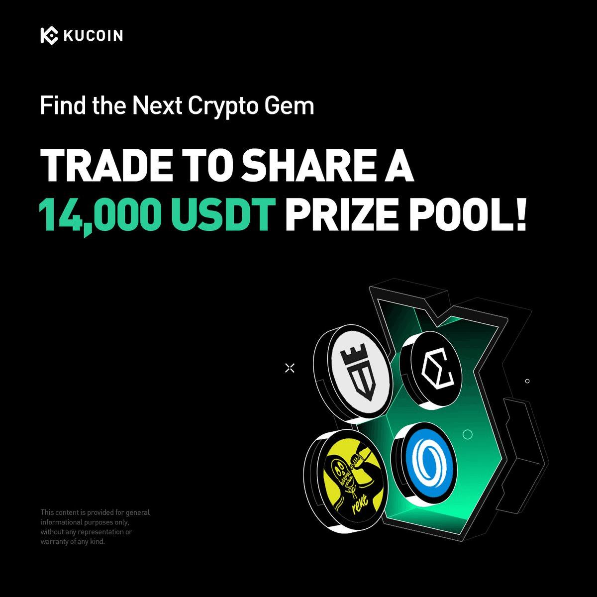 KuCoin Launches Next Crypto Gem Trading Challenge with 14,000 USDT Prize Pool