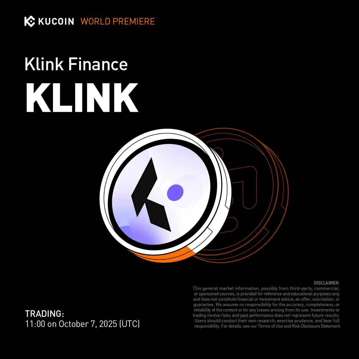 🔗 KLINK Finance Debuts on KuCoin
