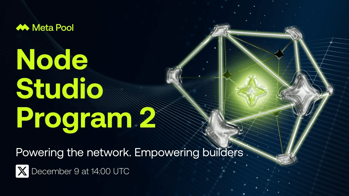 🔧 Node Studio Program 2 Launches