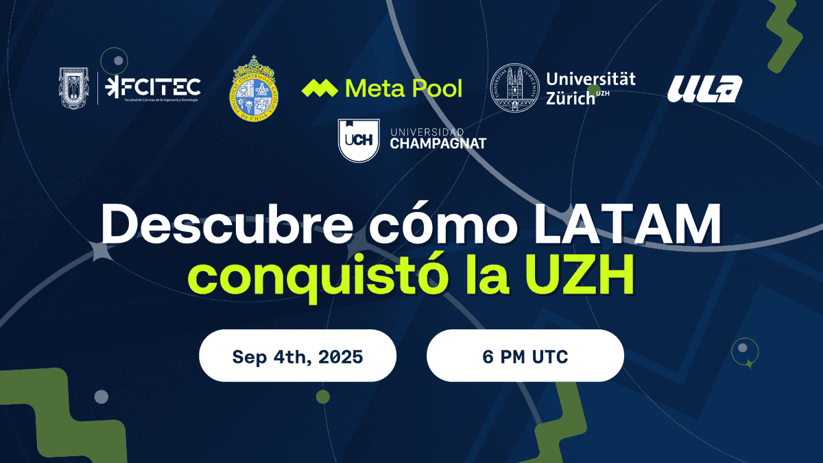 Meta Pool DAO Becarios Comparten Experiencias del Deep Dive Blockchain 2025