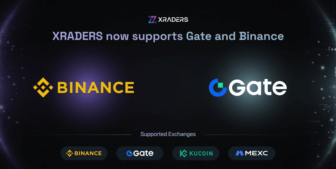 XRADERS Expands Trade-to-Earn Platform to Four Major Exchanges
