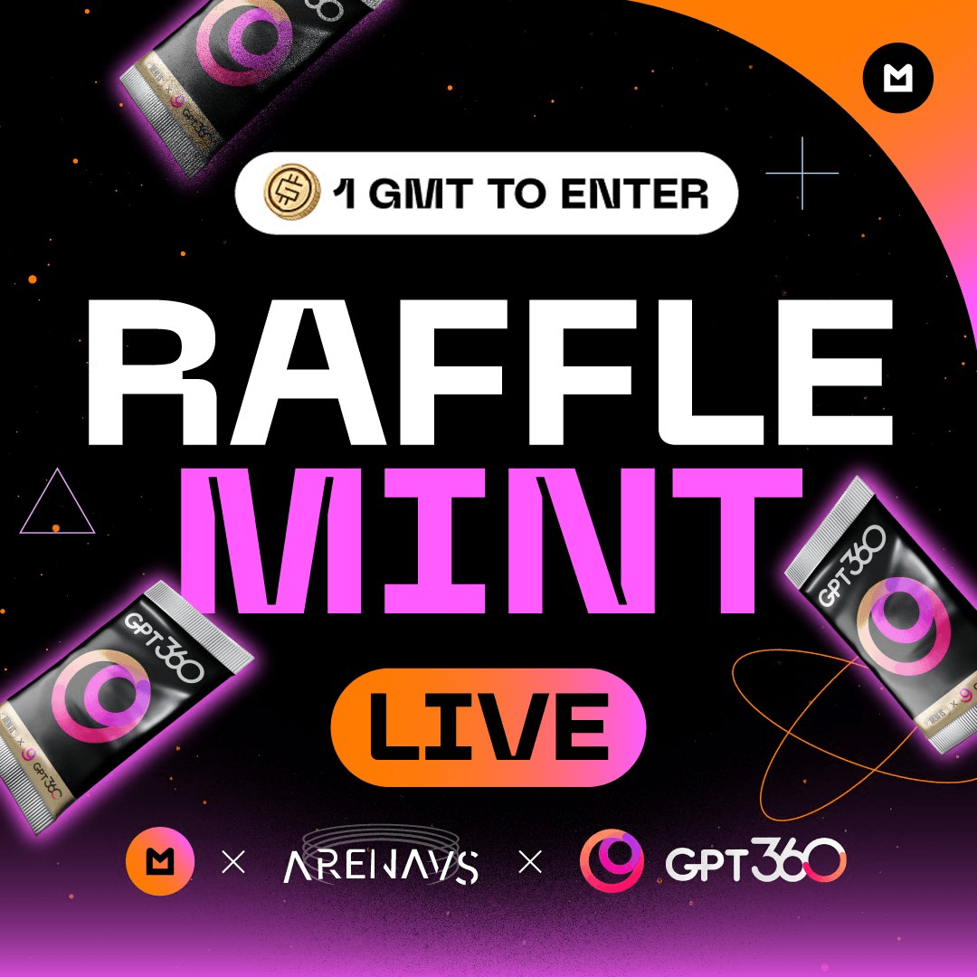 GPT360 Hyperboard Raffle Mint Goes Live on MOOAR