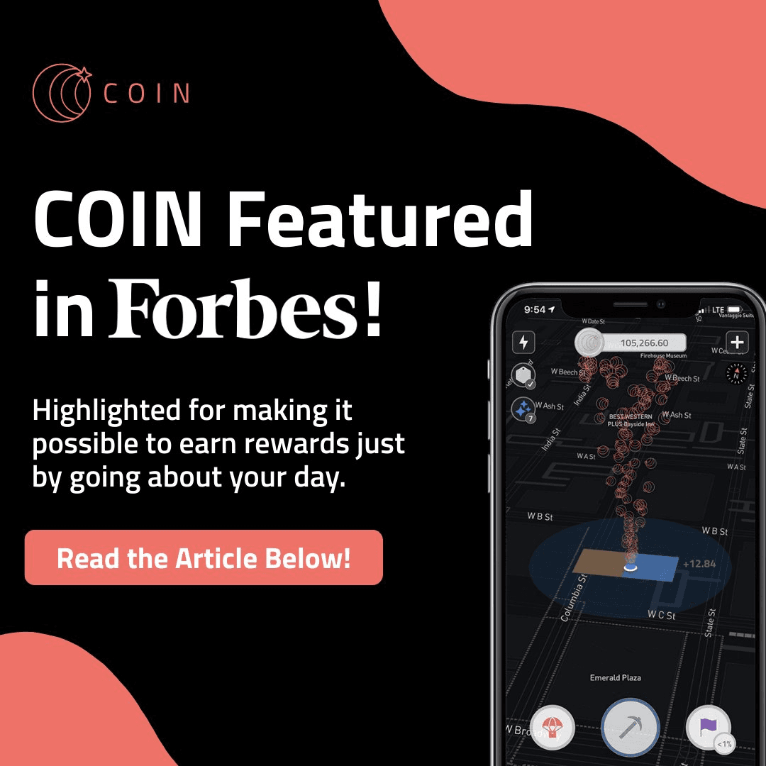 COIN App Featured in Forbes DePIN Passive Income Guide