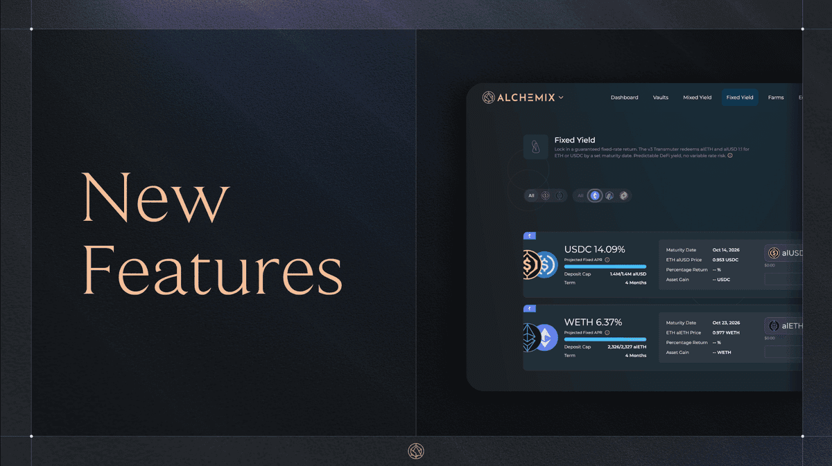 Alchemix Launches In-App Bridge and Swap Features
