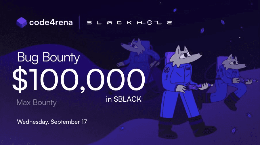 BlackholeDex Launches $100,000 Bug Bounty Program