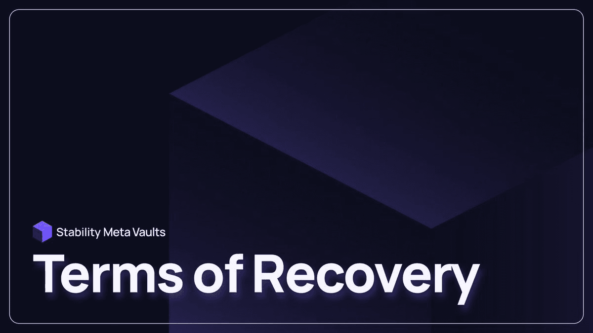 Stability DAO Recovery Update