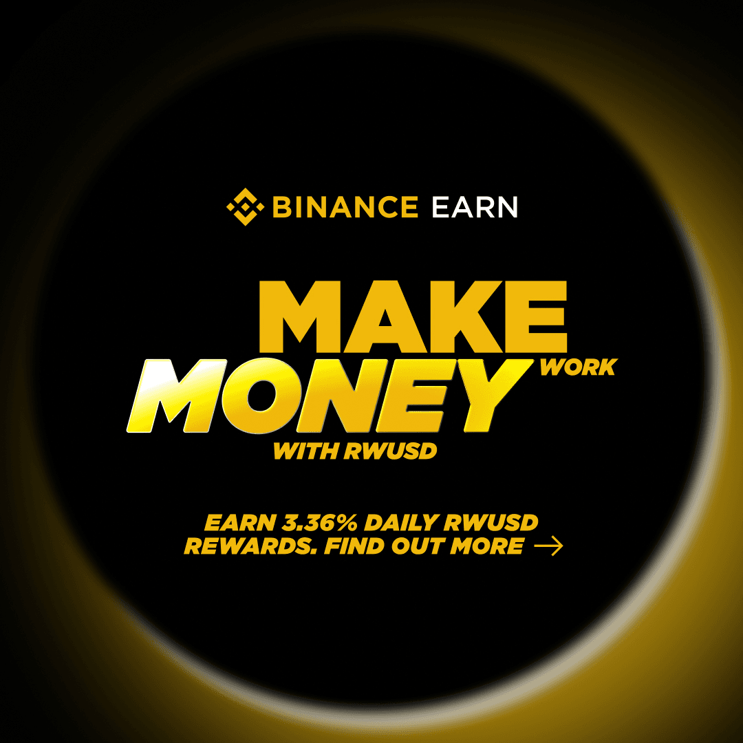 Binance Launches RWUSD Yield Product Tied to Treasury Bills