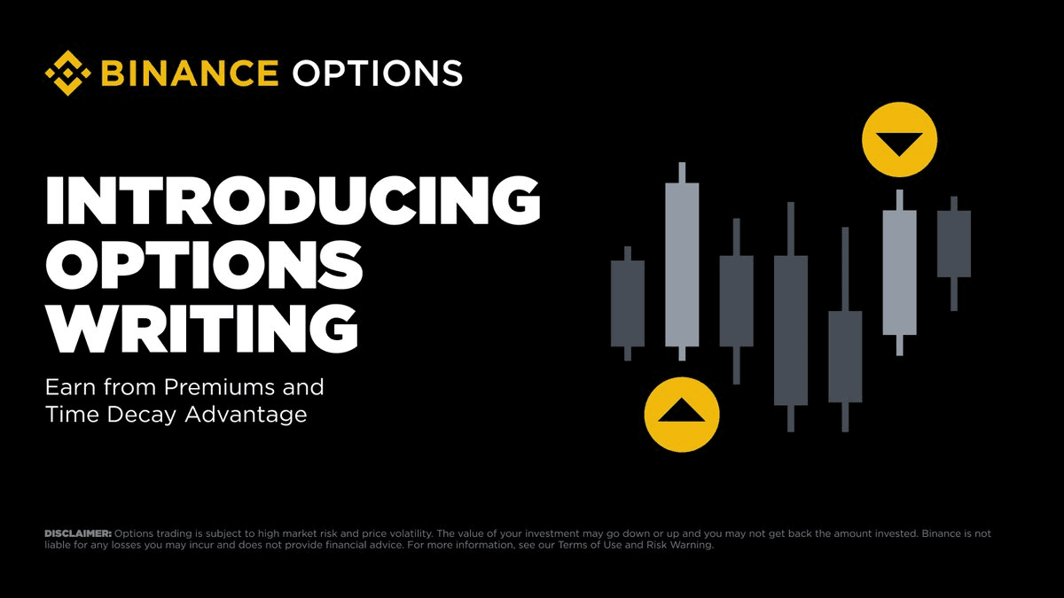 Binance Opens Options Writing to All Users