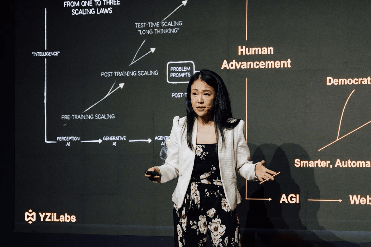 Ella Zhang of YZi Labs Discusses AI Evolution at Binance Clubhouse