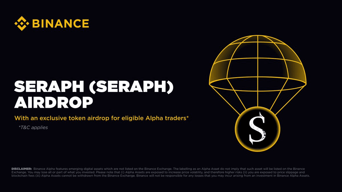 Seraph Token Airdrop Announced on Binance Alpha