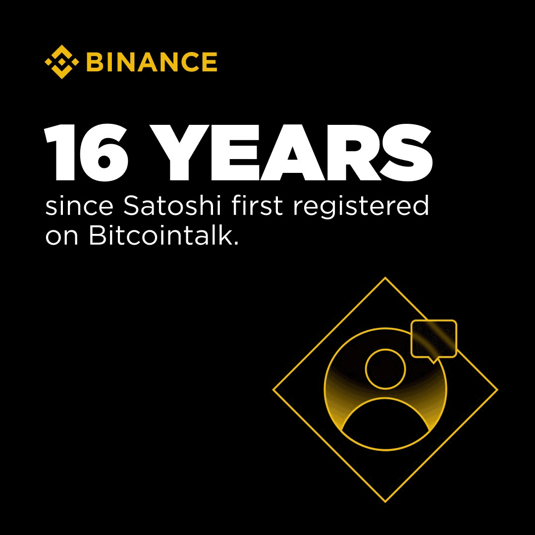 16 Years Since Satoshi First Registered on BitcoinTalk