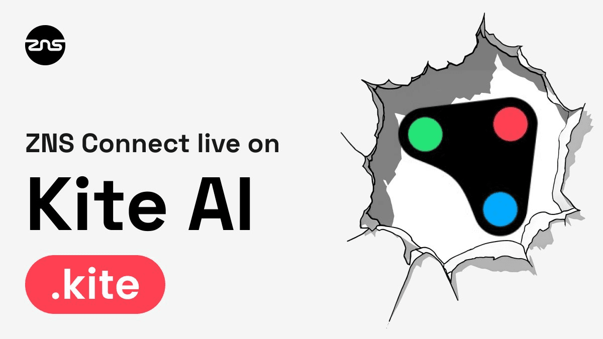 ZNS Expands to KITE AI Network with Free Domain Minting