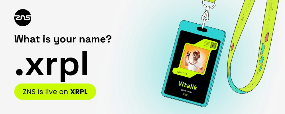XRPL Domain Name Flash Sale Launches on ZNS Connect