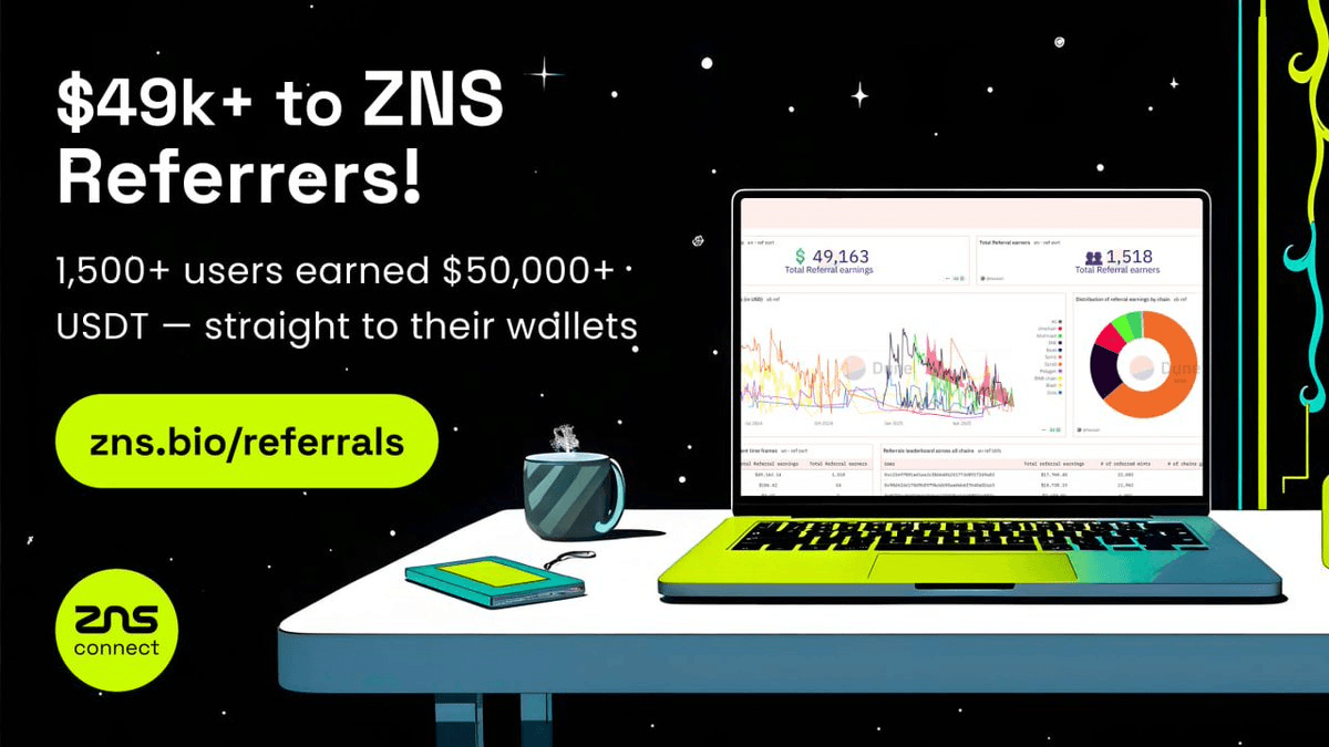 ZNS Referral Program Reaches $49k Milestone