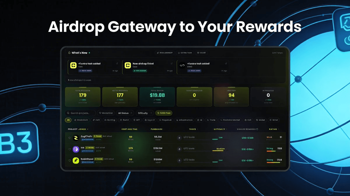ZNS Connect Launches Redesigned Airdrop Hub with 179 Projects