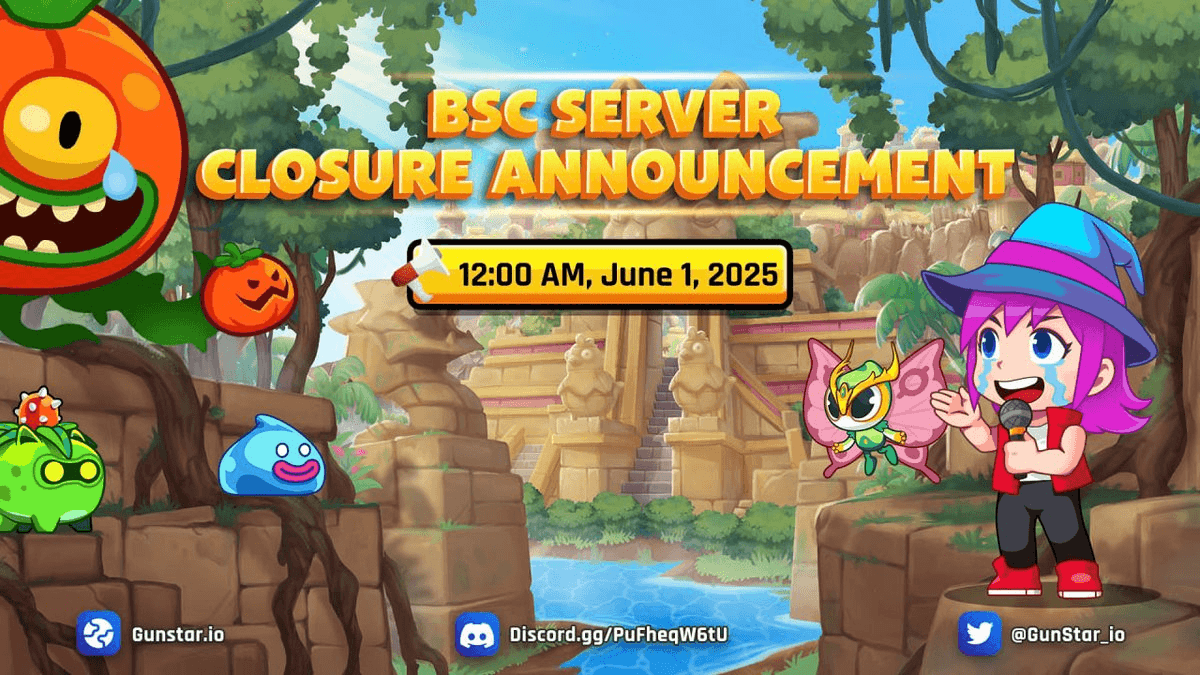 Gunstar Metaverse Announces BSC Version Closure