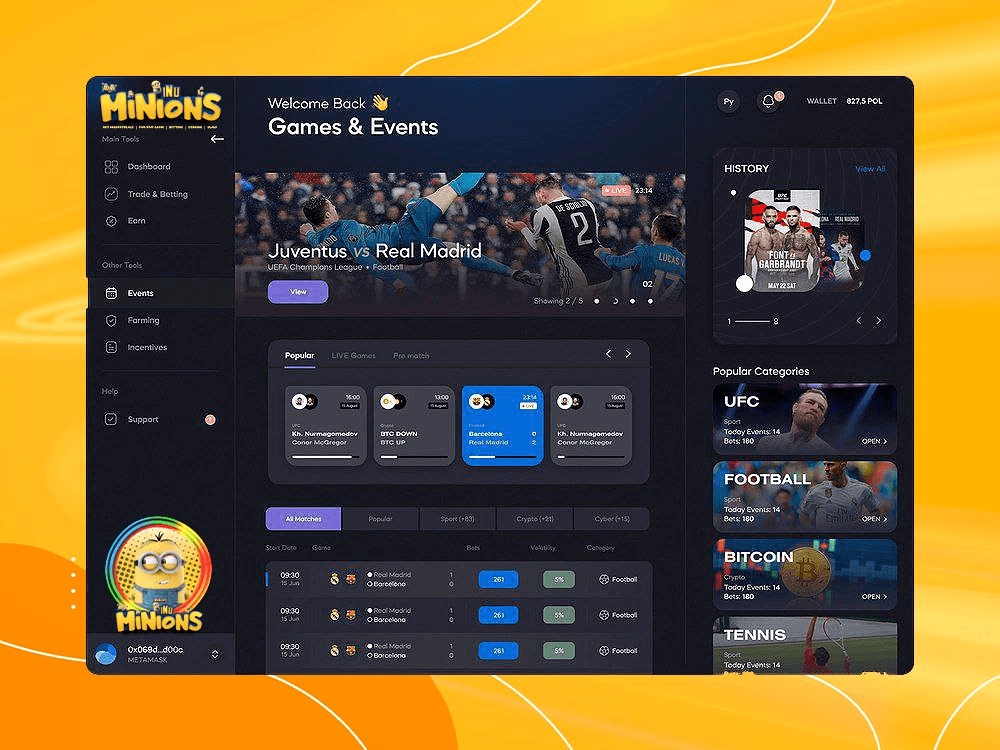 MinionsINU Launches Web3 Sports Betting Platform in Partnership with SANDBOX
