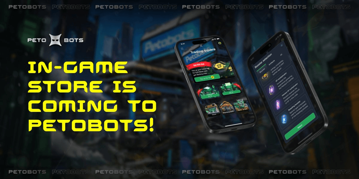 Petobots Announces Trading Square and Enhanced Rewards