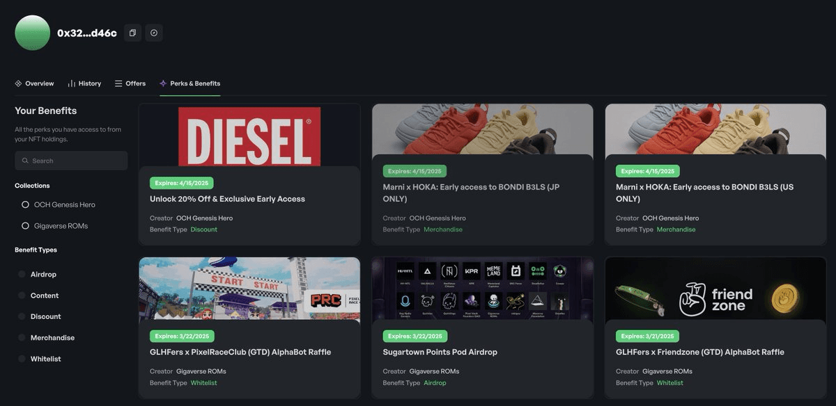 NFT Platform Launches Perks Integration with @themiracle_io